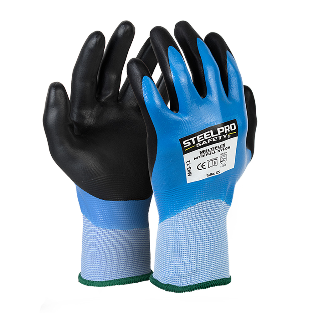 Guante de nylon recubierto de nitrilo STEELPRO Multiflex Nitrifull M43-12 · foto 2