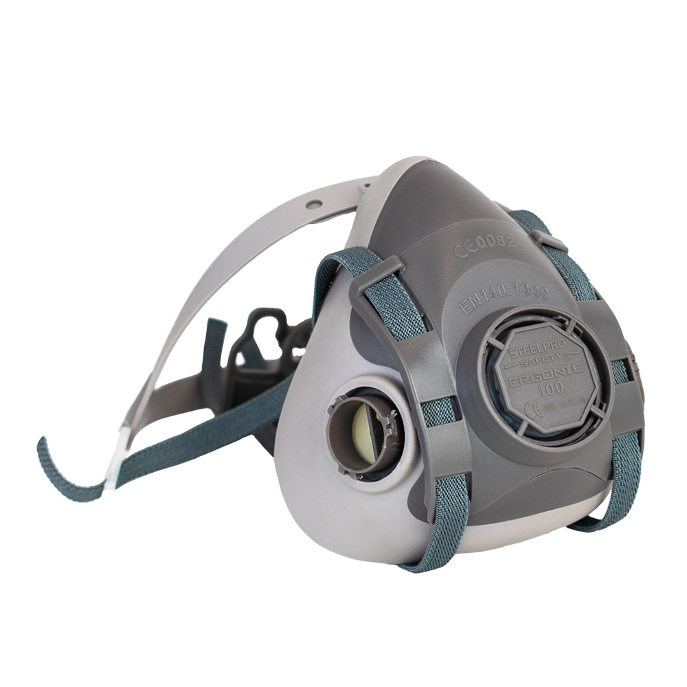 Respirador Steelpro Ergonic 100 Medio Rostro (Reutilizable) · foto 5